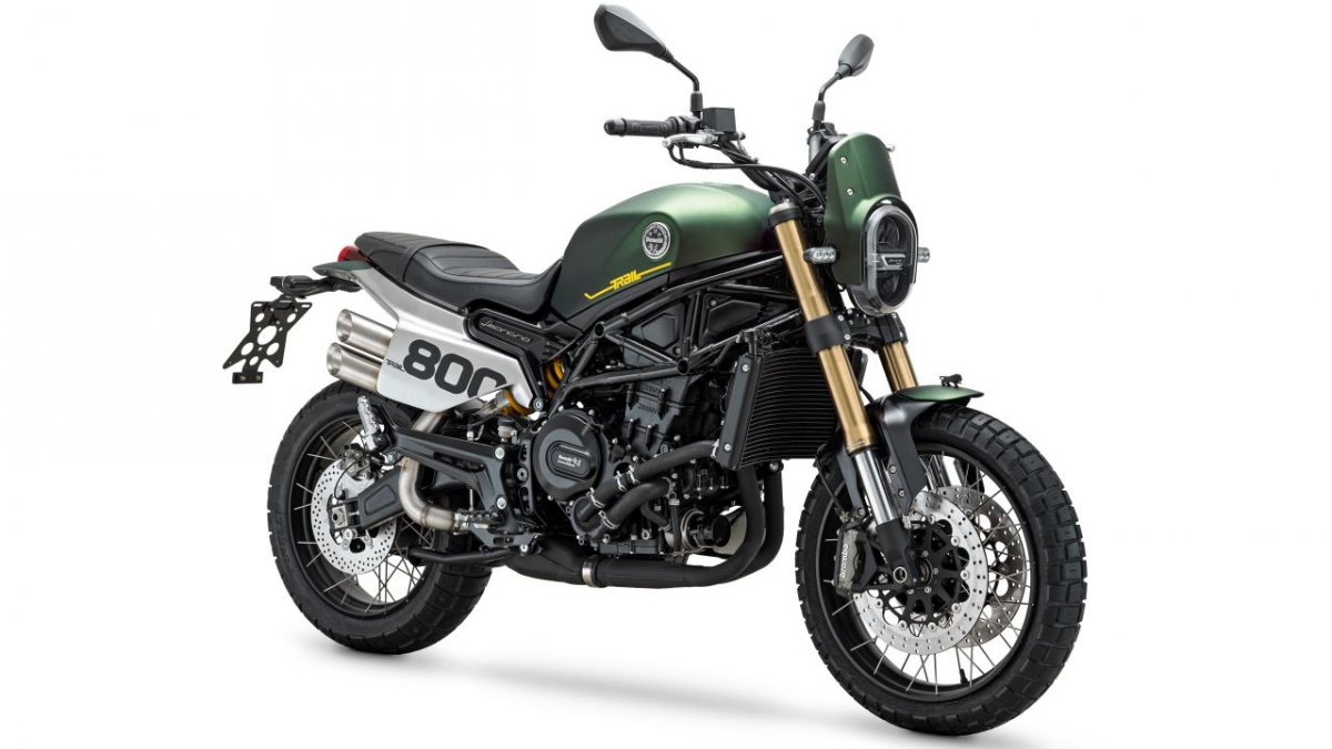 Benelli Leoncino 800 motorcycle 60kw 800cc twin cylinder scrambler 