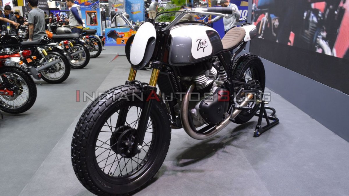 Royal Enfield Continental Gt 650 Based Flat Tracker 2019 Thai Motor Expo Live