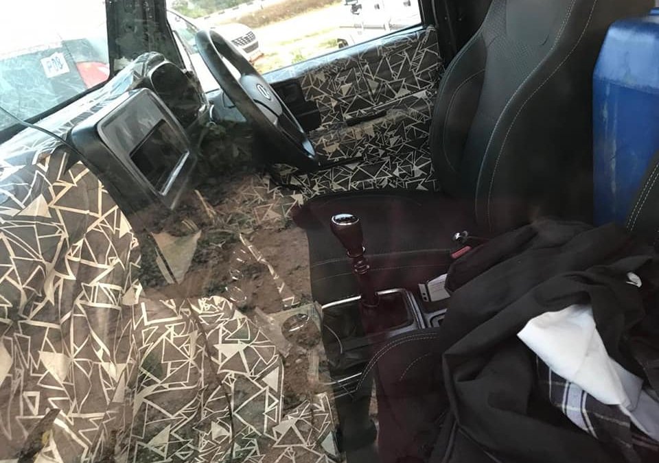 2020 Mahindra Thar Interior Spied Once Again In Detail