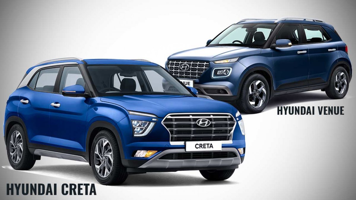 Hyundai Venue Vs Creta What Does The Extra Inr 3 Lakh Get You