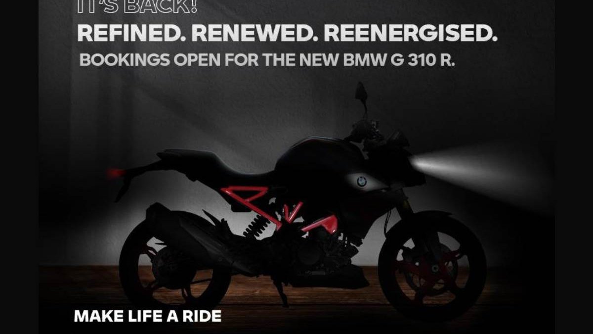 Bs6 Bmw G 310 R Teased Official Pre Bookings To Begin From Tomorrow