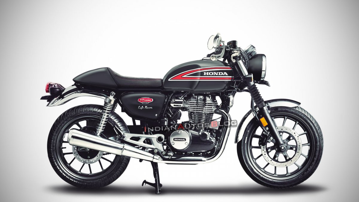 What If The Honda H Rsquo Ness Cb 350 Was A Cafe Racer Iab Rendering