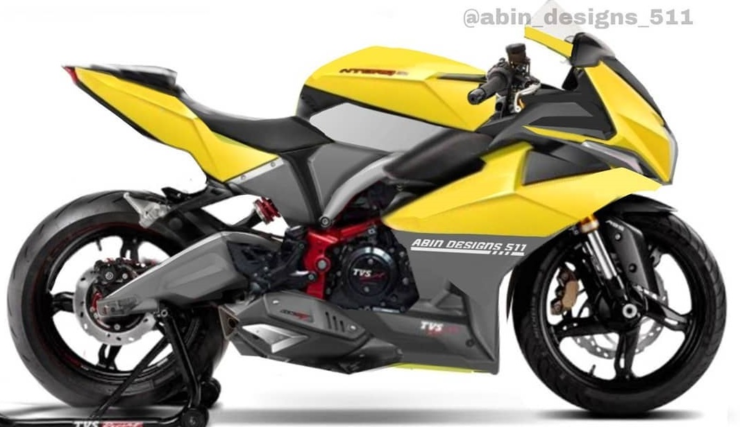 TVS NTorq Digitally Portrayed as Sportbike, Looks Fantastic