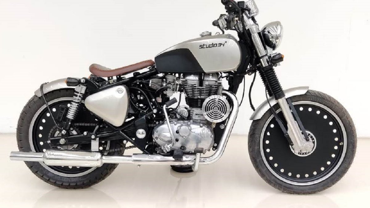 Royal Enfield Classic 350 Modified Model Dons a Cutesy Bobber Avatar