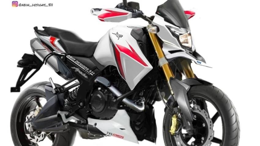 Tvs Apache Rtr 160 Supermoto Version Digitally Conceptualised