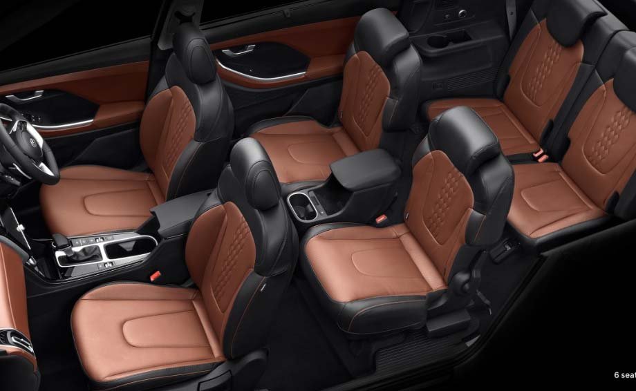 Hyundai Alcazar Rear Legroom And 3rd Row First Ever Images 