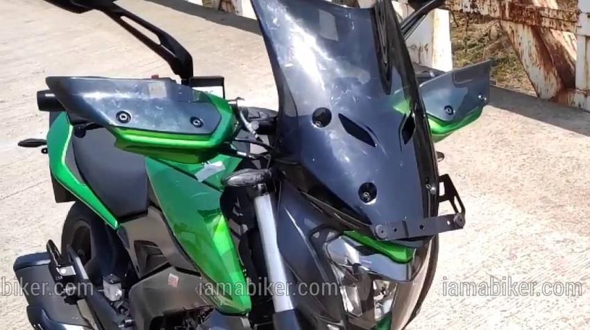 Dominar 400 on sale bubble visor