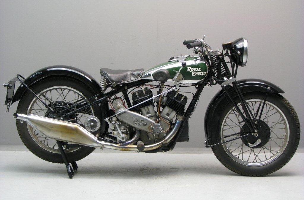 9 Vintage Royal Enfield bikes between 1910-1950 - Flying Flea to