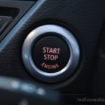BMW X1 facelift interior start/stop button
