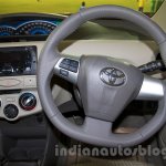 Toyota Etios Facelift steering wheel