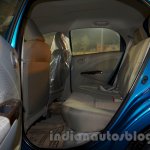 Toyota Etios Liva Facelift rear seat height adjustable headrests