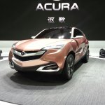 Acura SUV-X concept auto shanghai live 2013 front quarter left