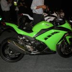 Kawasaki Ninja 300 green side