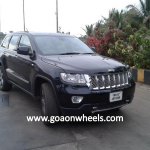 Jeep Grand Cherokee Spied in Goa front