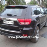 Jeep Grand Cherokee Spied in Goa rear