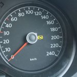VW Polo GT TSI brake pedal depress prompt