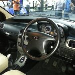 2013 Tata Indigo eCS steering wheel