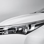 2014 Toyota Corolla European version grille and headlamp