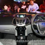 Ford EcoSport launched in India dashboard