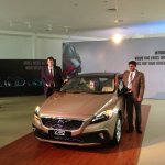 Front of the Volvo V40 Cross Country launched in India