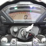 Instrument console of the Honda CB Trigger