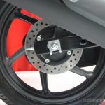 Rear disc of the Honda CB Trigger