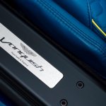door sill of the Aston Martin Vanquish Volante
