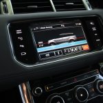 2014 Range Rover Sport infotainment display