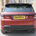 2014 Range Rover Sport rear view