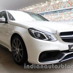 Front three quarter of the 2014 Mercedes E 63 AMG high res
