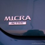 Nissan Micra Active badge