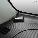Rear parking sensor of the Mitsubishi Pajero Sport Anniversary Edition
