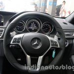Steering wheel of the 2014 Mercedes E 63 AMG
