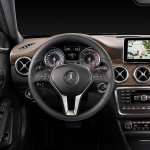 Mercedes GLA steering wheel