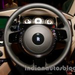 Rolls Royce Wraith launched in India steering wheel