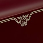 Ruby marquetry in coach line of the Rolls Royce Phantom Coupe Ruby Limited Edition