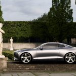 Side of the Volvo Concept Coupe