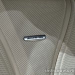 AMG logo on seats of the 2014 Mercedes S 63 AMG