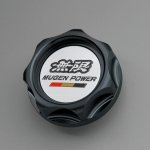 Mugen black radiator cap for 2014 Honda Jazz