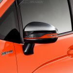 Mugen carbon external mirror for 2014 Honda Jazz