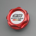 Mugen red radiator cap for 2014 Honda Jazz