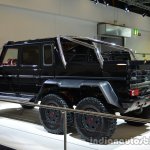 Rear three quarter of the Brabus B63S-700 6x6