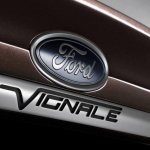 badge of the Ford Mondeo Vignale concept