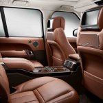 2013 Range Rover Black rear seats