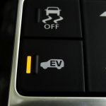 2013 Range Rover Hybrid EV button