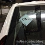 Tata Nano emax CNG CX variant CNG sticker