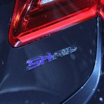 2014 Acura RLX Sport Hybrid SH-AWD bootlid badge