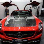 2014 Mercedes SLS AMG Final Edition front doors open