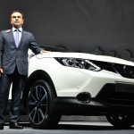 2014 Nissan Qashqai with Mr Carlos Ghosn