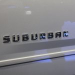 2015 Chevrolet Suburban lettering